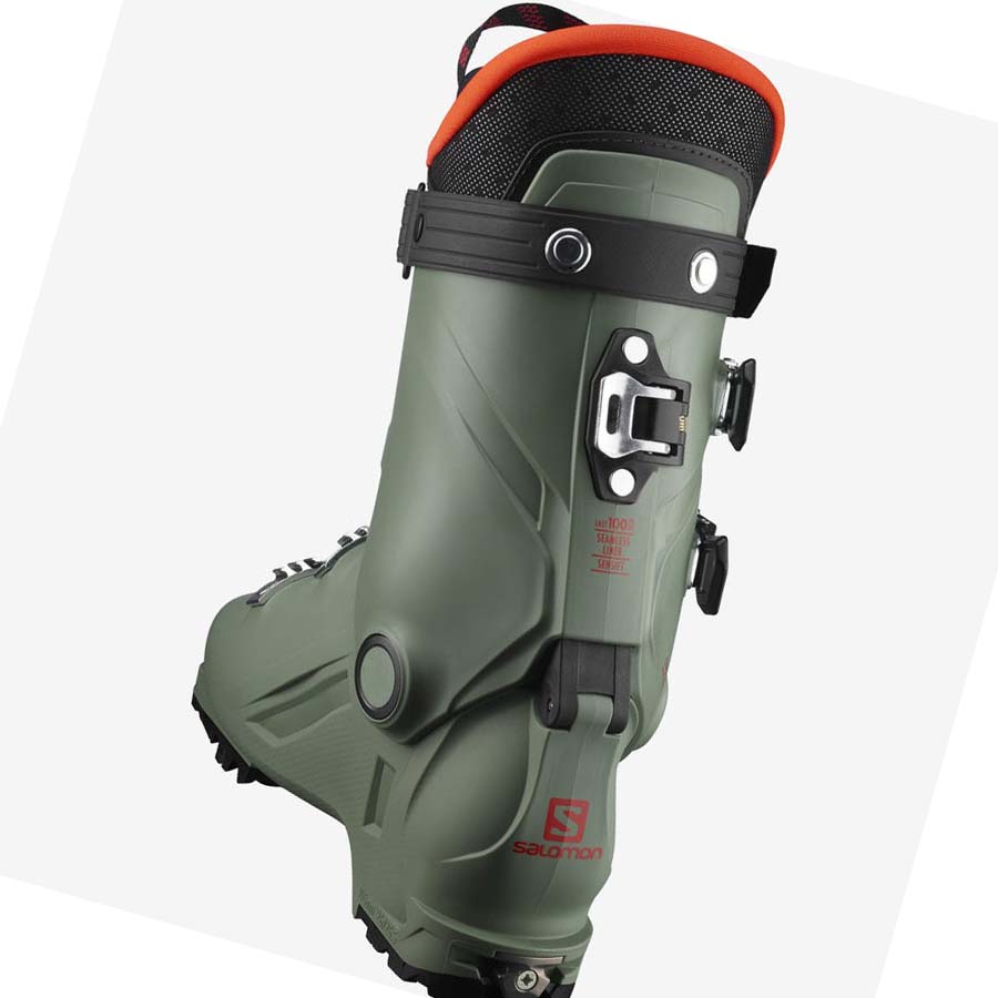 Salomon SHIFT PRO 80T AT Çocuk Kayak Botu Zeytin Yeşili | TR 2000FDN